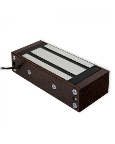 Замок электромагнитный Олевс М1-150 с планкой медный антик в Рубцовске Электромагнитные замки Pintop.ru