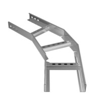 Угол горизонтальный 45° 500х50 (1,2) для лестничного лотка ПожТехКабель (650-304)