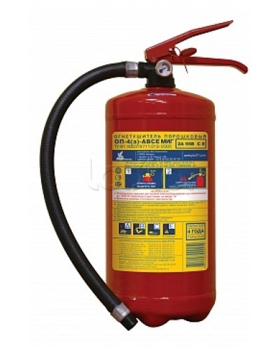 Огнетушитель ПОЖТЕХНИКА ОП-8(б) МИГ Е (4А, 183В, С, Е) с БВД в Рубцовске Огнетушители Pintop.ru