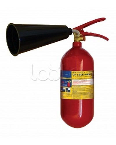 Огнетушитель ПОЖТЕХНИКА ОУ-6 -Морской ИНЕЙ (89В, до 10 000V) (баллон по ГОСТ 949) в Рубцовске Огнетушители Pintop.ru