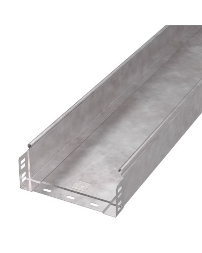 Лоток неперфорированный Стандарт HDZ 200х80х3000 (1,0 мм) (6 м/уп) Промрукав (PR16.2171) в Рубцовске Кабельные лотки Pintop.ru