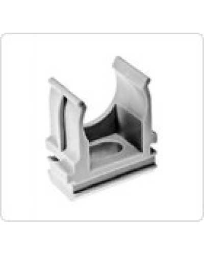 Крепеж-Клипса 32мм, серый, (50шт/уп) Промрукав 0632 в Рубцовске Держатели, клипсы, скобы Pintop.ru