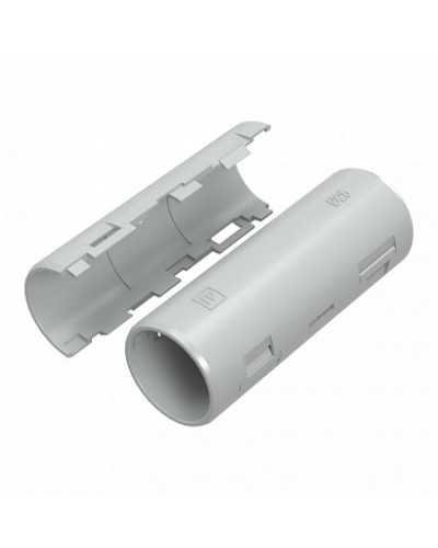 Муфта разборная d25 мм атмосферостойкая серая (40шт/640шт уп/кор) Промрукав (PR13.0411) в Рубцовске Повороты, муфты, тройники Pintop.ru