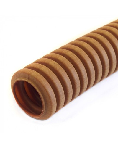 Труба гофрированная ПВХ легкая 350 Н бук с/з д25 (10 м/уп) Промрукав (PR01.0041) в Рубцовске Труба гофрированная Pintop.ru