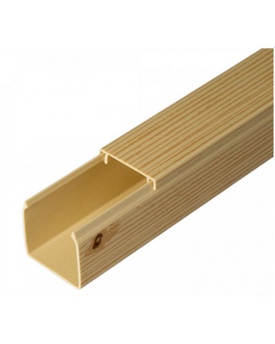 Кабель-канал сосна 2-й замок 25х25 (48м/уп) Промрукав (PR.025438) в Рубцовске Кабель-канал Pintop.ru