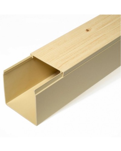 Кабель-канал сосна 2-й замок 60х60 (24м/уп) Промрукав (PR.025450) в Рубцовске Кабель-канал Pintop.ru