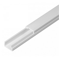 Кабель-канал белый 2-й замок в п/э 15х10 (144 м/уп) Промрукав (PR03.0047)