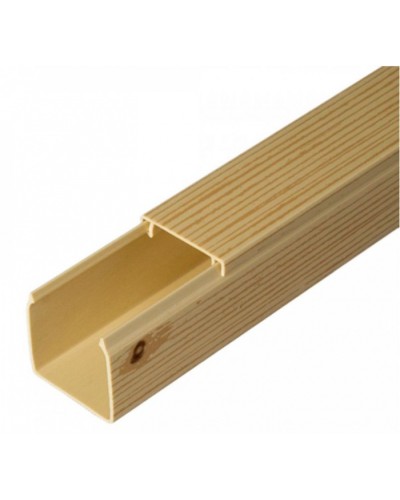 Кабель-канал сосна 2-й замок в п/э 25х25 (32 м/уп) Промрукав (PR03.0183) в Рубцовске Кабель-канал Pintop.ru