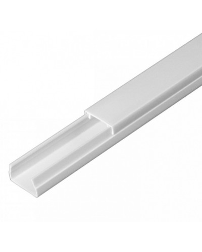 Кабель-канал белый 2-й замок в п/э 15х10 (234м/уп) Промрукав (PR.0325201) в Рубцовске Кабель-канал Pintop.ru