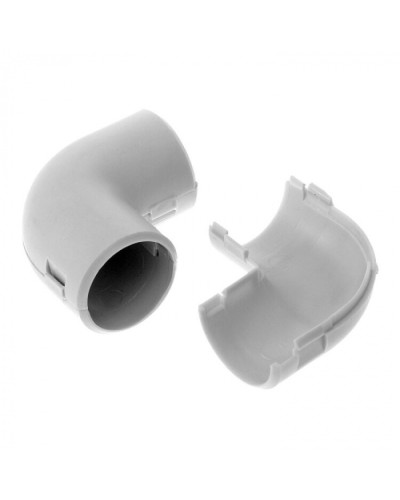 Соединитель угловой разборный д20 (50 шт/уп) Промрукав PR.07520 в Рубцовске Повороты, муфты, тройники Pintop.ru