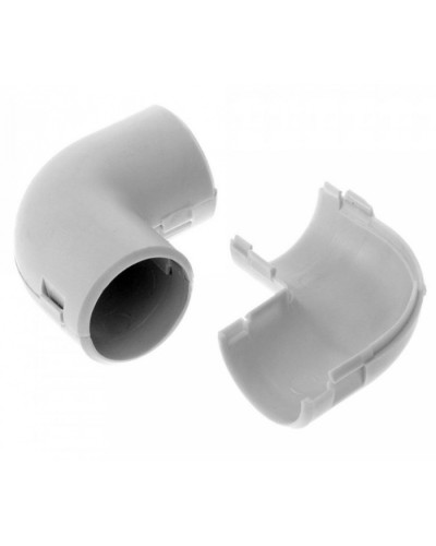 Соединитель угловой разборный д25 (5шт/300шт уп/кор) Промрукав (PR.07525м) в Рубцовске Повороты, муфты, тройники Pintop.ru