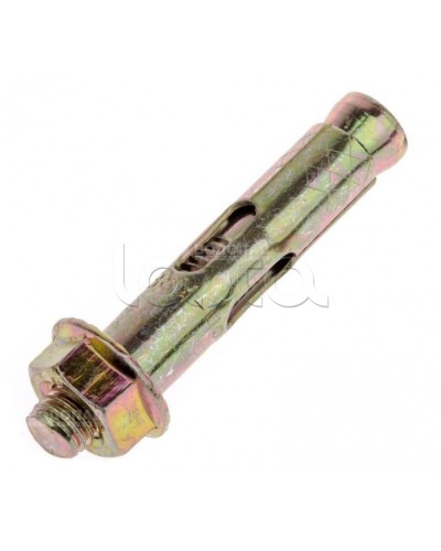 Анкерный болт с гайкой оцинкованный М8/10х50 (100 шт/уп) Промрукав (PR08.2349) в Рубцовске Крепеж Pintop.ru