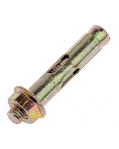 Анкерный болт с гайкой оцинкованный М6/8х120 (50 шт/уп) Промрукав (PR08.3059) в Рубцовске Крепеж Pintop.ru