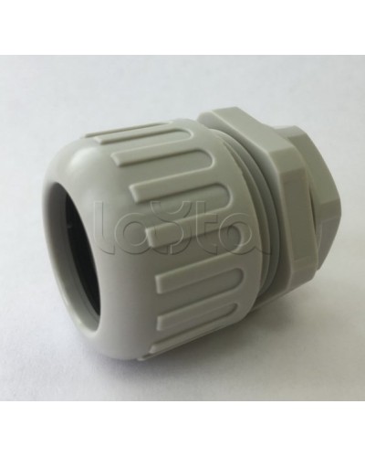 Муфта вводная усиленная (IP68) для гофрированных труб серая ВМУ-ГТ-32 (М32) Промрукав (PR08.3275) в Рубцовске Повороты, муфты, тройники Pintop.ru