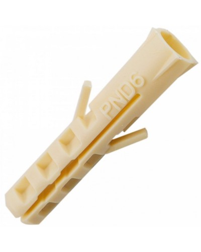 Дюбель нейлоновый PND 6х30 (100шт/уп) Промрукав (PR08.3621) в Рубцовске Крепеж: Дюбели, шурупы, саморезы Pintop.ru