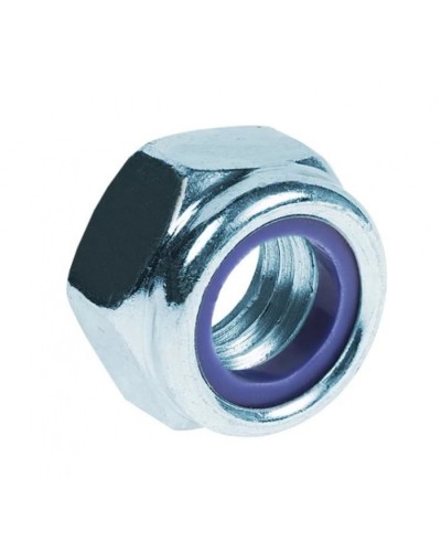 Гайка М10 с контрящим кольцом (DIN 985) (100 шт/уп) Промрукав (PR08.3668) в Рубцовске Крепеж Pintop.ru