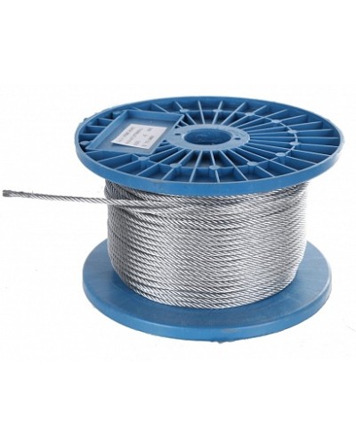 Трос стальной DIN 3055 3мм (200 м/уп) Промрукав (PR08.4821) в Рубцовске Трос и аксессуары Pintop.ru