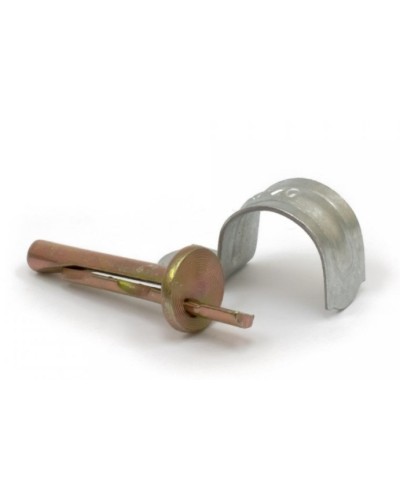 Комплекты для крепления ОКЛ с использованием анкер-клина и скобы СМО 25-26 (100 шт) Промрукав (PR08.5025) в Рубцовске Держатели, клипсы, скобы Pintop.ru