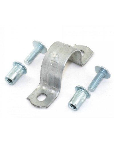 Комплекты для крепления ОКЛ с использованием винта, заклепки и скобы СМД 16-17 (100 шт) Промрукав (PR08.5030) в Рубцовске Держатели, клипсы, скобы Pintop.ru