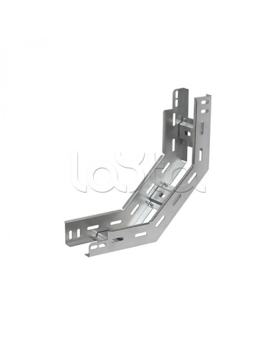 Угол вертикальный внутренний 90 градусов лестничный 400х150 (1,5 мм) Промрукав (PR08.5560) в Рубцовске Аксессуары для лотков Pintop.ru