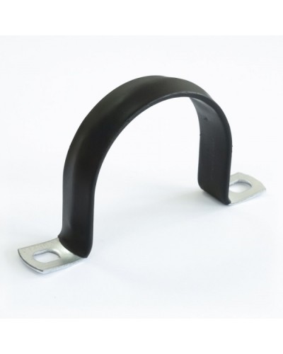 Скоба металлическая двухлапковая с полимерным покрытием СМД-П d48-50 мм (50 шт/уп) Промрукав (PR08.6021) в Рубцовске Держатели, клипсы, скобы Pintop.ru