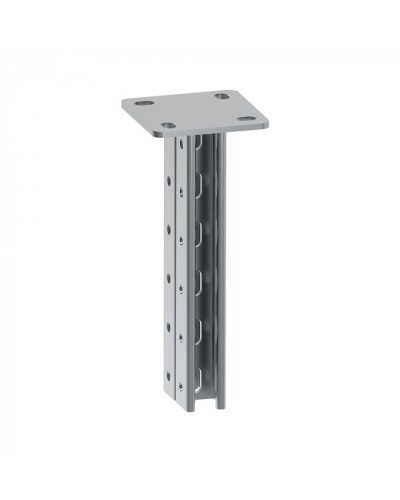 Стойка STRUT двойная HDZ ССД-41х41х600 (2,5мм) Промрукав (PR08.8694) в Рубцовске Аксессуары для лотков Pintop.ru