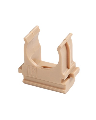 Крепёж-клипса для труб АБС-пластик сосна д32 (25шт/500шт уп/кор) Промрукав (PR13.0102) в Рубцовске Держатели, клипсы, скобы Pintop.ru