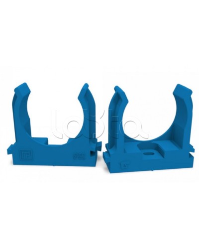 Крепеж-клипса для труб для монтажного пистолета синяя д32 (25шт/500шт уп/кор) Промрукав (PR13.0146) в Рубцовске Держатели, клипсы, скобы Pintop.ru