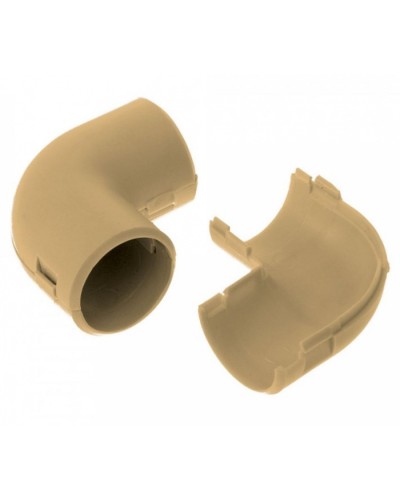 Соединитель угловой разборный сосна д20 (5шт/550шт уп/кор) Промрукав (PR13.0244) в Рубцовске Повороты, муфты, тройники Pintop.ru