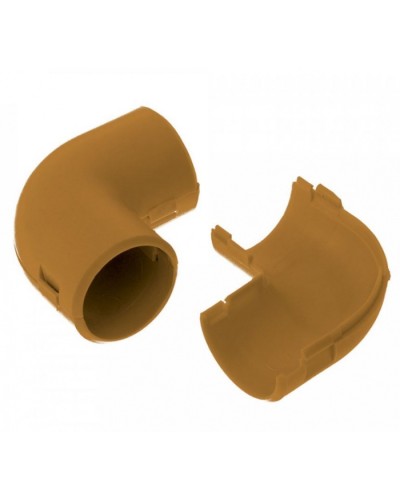 Соединитель угловой разборный бук д20 (5шт/550шт уп/кор) Промрукав (PR13.0248) в Рубцовске Повороты, муфты, тройники Pintop.ru