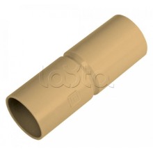 Патрубок-муфта с ограничителем сосна д16 (100шт/1200шт уп/кор) Промрукав (PR13.0259)