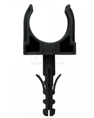 Крепеж-клипса с дюбелем черная д20 в малой упаковке (10шт/900шт уп/кор) Промрукав (PR13.0304) в Рубцовске Крепеж: Дюбели, шурупы, саморезы Pintop.ru