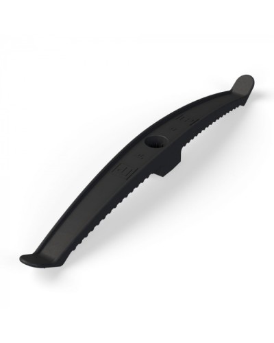 Держатель кабеля двусторонний для прямого монтажа в гофроящике черный (100 шт/кор) Промрукав (PR13.0488) в Рубцовске Аксессуары для кабель-канала Pintop.ru