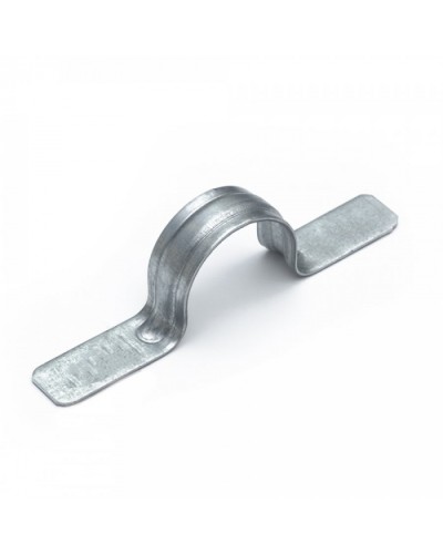 Скоба металлическая двухлапковая СМД d25-26 мм для монт.пист.(без отверстий) (100 шт/уп) Промрукав (PR13.1989) в Рубцовске Держатели, клипсы, скобы Pintop.ru