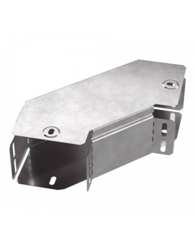 Угол горизонтальный 90 градусов с крышкой Стандарт 100х80 Промрукав (PR16.0412) в Рубцовске Аксессуары для кабель-канала Pintop.ru