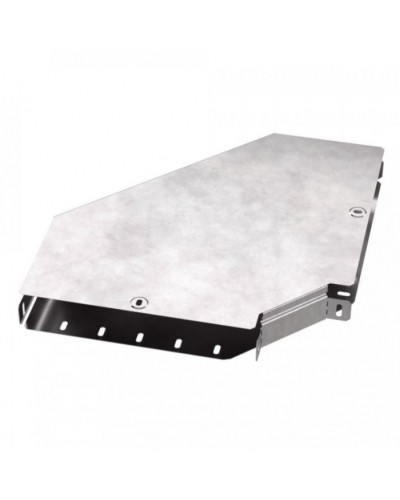 Угол горизонтальный 90 градусов с крышкой Стандарт 300х50 Промрукав (PR16.0420) в Рубцовске Аксессуары для лотков Pintop.ru