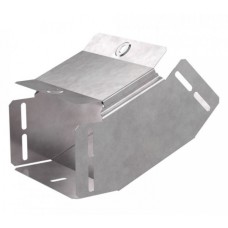 Угол вертикальный внутренний 45 градусов с крышкой Стандарт 150х100 Промрукав (PR16.0538)