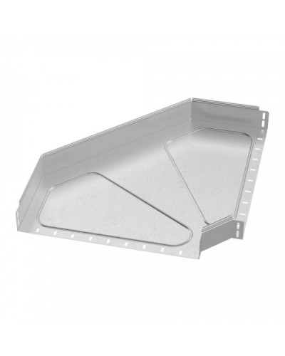 Угол горизонтальный 90 градусов Стандарт HDZ 500х80 Промрукав (PR16.1654) в Рубцовске Аксессуары для лотков Pintop.ru