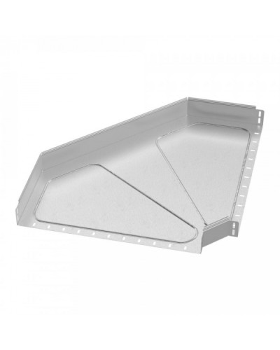 Угол горизонтальный 90 градусов Стандарт HDZ 600х80 Промрукав (PR16.1658) в Рубцовске Аксессуары для лотков Pintop.ru