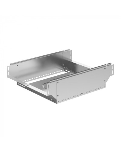 Ответвитель Т-образный вертикальный Стандарт INOX (AISI 304) 500х100 Промрукав (PR16.2735) в Рубцовске Аксессуары для лотков Pintop.ru