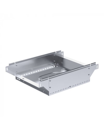 Ответвитель Т-образный вертикальный Стандарт INOX (AISI 316) 400х50 Промрукав (PR16.2760) в Рубцовске Аксессуары для лотков Pintop.ru