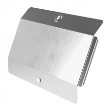 Крышка угла вертикального внешнего 90 градусов Стандарт INOX (AISI 304) 300 Промрукав (PR16.3013)