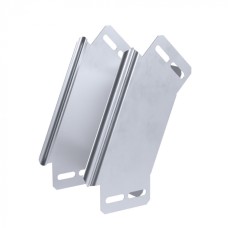 Угол вертикальный внешний 90 градусов Стандарт INOX (AISI 316) 100х80 Промрукав (PR16.3019)