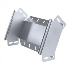 Угол вертикальный внешний 90 градусов Стандарт INOX (AISI 316) 300х50 Промрукав (PR16.3027)