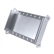 Угол вертикальный внешний 90 градусов Стандарт INOX (AISI 316) 400х50 Промрукав (PR16.3030)