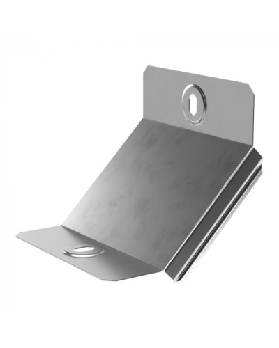 Крышка угла вертикального внутреннего 45 градусов Стандарт INOX (AISI 304) 100 Промрукав (PR16.3164) в Рубцовске Аксессуары для лотков Pintop.ru