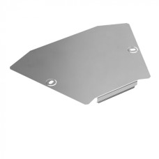 Крышка угла горизонтального 45 градусов Стандарт INOX (AISI 304) 200 Промрукав (PR16.3428)