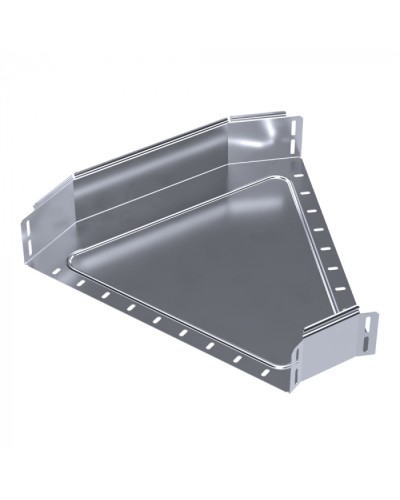 Угол горизонтальный 45 градусов Стандарт INOX (AISI 316) 500х100 Промрукав (PR16.3451) в Рубцовске Аксессуары для лотков Pintop.ru