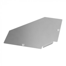 Крышка угла горизонтального 90 градусов Стандарт INOX (AISI 304) 300 Промрукав (PR16.3519)