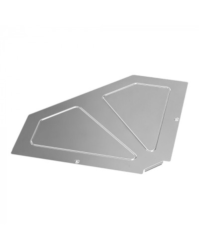 Крышка угла горизонтального 90 градусов Стандарт INOX (AISI 304) 600 Промрукав (PR16.3522) в Рубцовске Аксессуары для лотков Pintop.ru